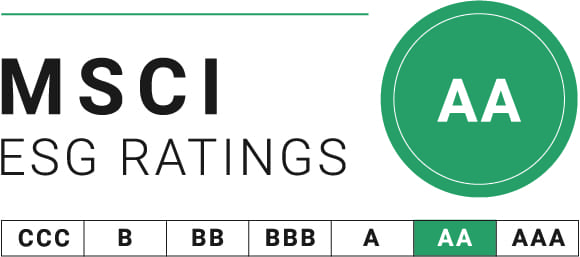 MSCI ESG rating AA